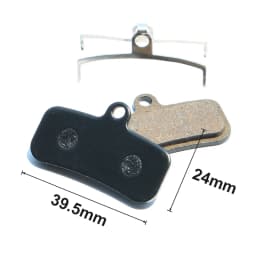 1 Pair/2pcs MTB Bike Hydraulic Brake Pads for Shimano XT M445 355 395 Magura Bicycle Parts Cycling Organic Resin Disc Brake Pads