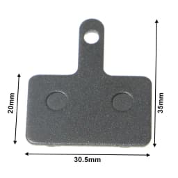 1 Pair/2pcs MTB Bike Hydraulic Brake Pads for Shimano XT M445 355 395 Magura Bicycle Parts Cycling Organic Resin Disc Brake Pads