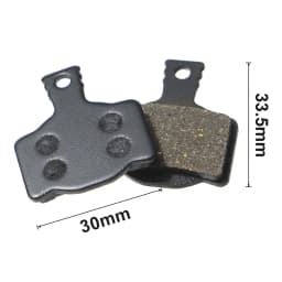 1 Pair/2pcs MTB Bike Hydraulic Brake Pads for Shimano XT M445 355 395 Magura Bicycle Parts Cycling Organic Resin Disc Brake Pads