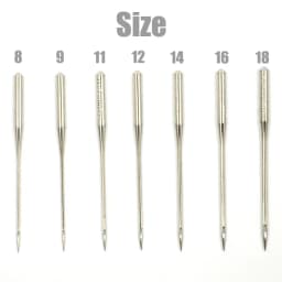 Size 8,9,10,11,12,14, 16 ,18 Organ Flat Shank 15x1 HAx1 130/705 All Size Home Sewing Machine Needles Assorted Replacement
