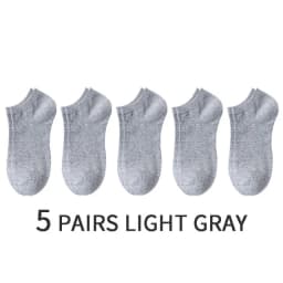 5pairs Mens Socks Boat Black Business Solid Color Breathable Comfortable High Quality Ankle