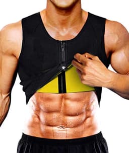 Men Body Shaper Waist Trainer Sauna Suit Sweat Vest Slimming Underwear Weight Loss Shirt Fat Burner Workout Tank Tops Shapewear