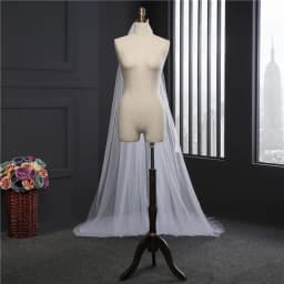 Hot Sale 2 Layer Wedding Bridal Veil White Ivory Soft Sheer Simple Veil Veu De Noiva With Comb Wedding Accessories