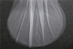 Hot Sale 2 Layer Wedding Bridal Veil White Ivory Soft Sheer Simple Veil Veu De Noiva With Comb Wedding Accessories