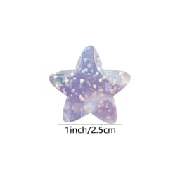 50-500pcs Holographic Color Star Stickers Reward Foil Star Stickers Labels For Wall Crafts Classroom Supplies Stationery Sticker