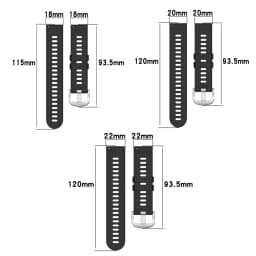 Silicone Wrist Strap For Garmin Forerunner 255 265 255S 265S 165 55 645 Venu 3 3S 2 Plus Vivoactive 5 Smart Watch Band Bracelet