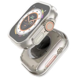 Watch Case for Apple Watch Ultra 4/3/2 49MM Series 8 7 SE 6 5 45MM 41MM 44MM 40MM Transparent Cover Apple Watch Screen Protector