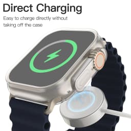 Watch Case for Apple Watch Ultra 4/3/2 49MM Series 8 7 SE 6 5 45MM 41MM 44MM 40MM Transparent Cover Apple Watch Screen Protector