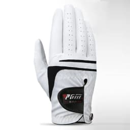 Men Golf Gloves White Breathable Kid-lambskin Genuine Leather Sport Hand Glove Wear Single Left Right Handed Batting ST022