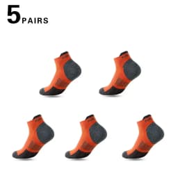 5/10 Pairs Men's Breathable Ankle Socks Mesh Casual Athletic Sports Short Socks Thin Cut for Summer Size 38-45
