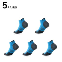 5/10 Pairs Men's Breathable Ankle Socks Mesh Casual Athletic Sports Short Socks Thin Cut for Summer Size 38-45
