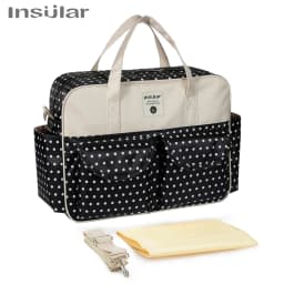 New Style Waterproof Diaper Bag Large Capacity Messenger Travel Bag Multifunctional Maternity Mother Baby Stroller Bags