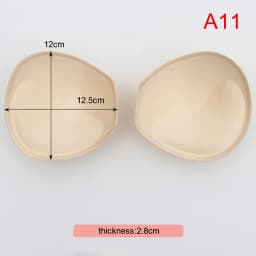 1 Pair Women Intimates Accessories Sponge Swimsuit Breast Push Up Bra Padding Chest Enhancers Bra Foam Insert Chest Cup
