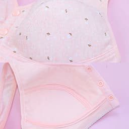 Comfortable Soft Cotton Bra Women Front Closure Camisole Bras Big Size 36-46 AB Cup Middle Age Women Everyday UnderWear