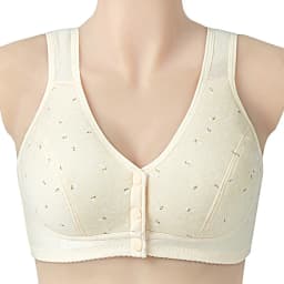 Comfortable Soft Cotton Bra Women Front Closure Camisole Bras Big Size 36-46 AB Cup Middle Age Women Everyday UnderWear
