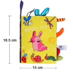 New Baby Rattles Mobiles Toy Soft Animal Cloth Book Newborn Stroller Hanging Bebe Early Learning Educate Baby Toys Kids Gifts