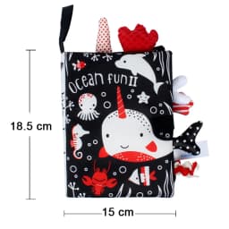New Baby Rattles Mobiles Toy Soft Animal Cloth Book Newborn Stroller Hanging Bebe Early Learning Educate Baby Toys Kids Gifts