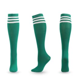 Unisex Compression Socks Football Socks Non-slip Long Tube Knee High Stockings Socks Striped Soccer Socks Running Sports Socks