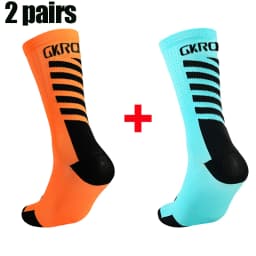 2pairs New Cycling Socks High Quality Compression Men Bike Outdoor Women Running Professional Sports Running