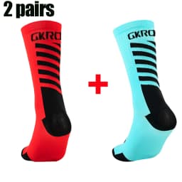 2pairs New Cycling Socks High Quality Compression Men Bike Outdoor Women Running Professional Sports Running