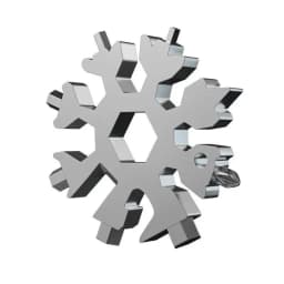 Multi-Functional Snowflake Wrench Tool Steel Octagonal Inner Hexagonal Lightweight Portable 18-in-1 Mini Universal Wrench
