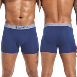 4pcs Man Underwear Cotton Boxer Shorts Sexy Underpants Slip Mens Boxershorts Men's Panties Pack Brand