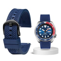 Rubber Watchband For Seiko IWC Rolex Waffle Strap Bracelets Fashion Universal Mens Diver Silicone Sports Watch Band 20mm 22mm