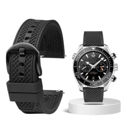Rubber Watchband For Seiko IWC Rolex Waffle Strap Bracelets Fashion Universal Mens Diver Silicone Sports Watch Band 20mm 22mm