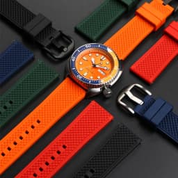 Rubber Watchband For Seiko IWC Rolex Waffle Strap Bracelets Fashion Universal Mens Diver Silicone Sports Watch Band 20mm 22mm