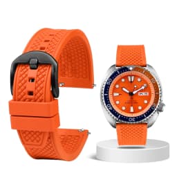 Rubber Watchband For Seiko IWC Rolex Waffle Strap Bracelets Fashion Universal Mens Diver Silicone Sports Watch Band 20mm 22mm