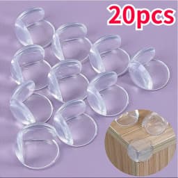 Childproofing Table Corner Guards - 16 PCS Transparent Spherical Edge Protectors children child safety