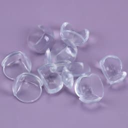 Childproofing Table Corner Guards - 16 PCS Transparent Spherical Edge Protectors children child safety
