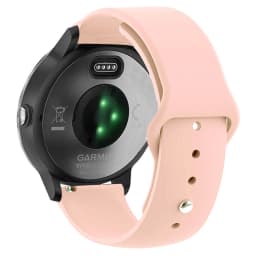 20mm 22mm Silicone Strap For Garmin Vivoactive 3 4 Band Watch Venu 2 SQ Forerunner 645 Wristband Bracelet Garmin Forerunner 245
