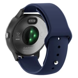 20mm 22mm Silicone Strap For Garmin Vivoactive 3 4 Band Watch Venu 2 SQ Forerunner 645 Wristband Bracelet Garmin Forerunner 245