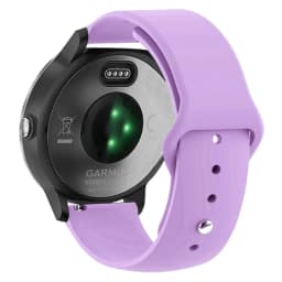 20mm 22mm Silicone Strap For Garmin Vivoactive 3 4 Band Watch Venu 2 SQ Forerunner 645 Wristband Bracelet Garmin Forerunner 245