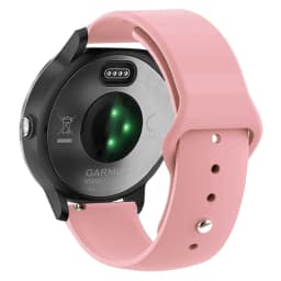20mm 22mm Silicone Strap For Garmin Vivoactive 3 4 Band Watch Venu 2 SQ Forerunner 645 Wristband Bracelet Garmin Forerunner 245