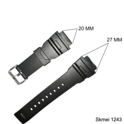 SKMEI Watch Band 1025 1278 1251 1068 0931 1416 PU/Rubber Watches Strap For Skmei Different Model WatchBands For Men/Women reloj