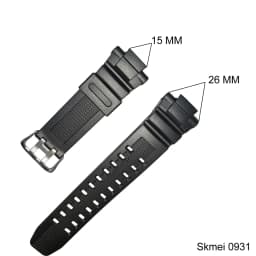SKMEI Watch Band 1025 1278 1251 1068 0931 1416 PU/Rubber Watches Strap For Skmei Different Model WatchBands For Men/Women reloj