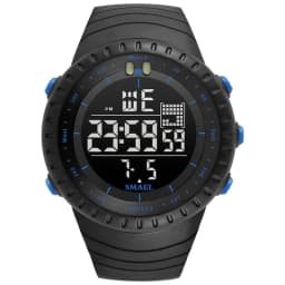 SMAEL Brand Men Electronics Watch Outdoor Sports Waterproof Big Dial Digital LED Alarm Digital-watch 1237 Sport Watch