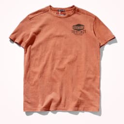 2023 Summer New American Street Short-sleeved O-neck Printed T-shirt Men's Fashion Pure Cotton Casual Washed Old Bottoming Tops