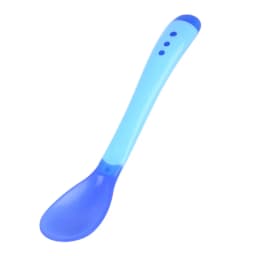 Baby Temperature Sensing Spoon Children Kids Feeding Spoon Fork Dinnerware for Toddler Infant Anti-scald Feeder Tableware