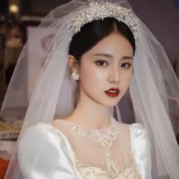 Beaded Pearl Hairbands Bridal Tiara Women Headdress Wedding Hair Accessories