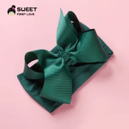 Grosgrain Ribbon Big Bownot Baby Headband For Newborn Girls Soft Nylon Elastic Headband For Kid Headwear Hair Accessories Gifts