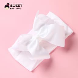 Grosgrain Ribbon Big Bownot Baby Headband For Newborn Girls Soft Nylon Elastic Headband For Kid Headwear Hair Accessories Gifts