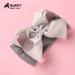 Grosgrain Ribbon Big Bownot Baby Headband For Newborn Girls Soft Nylon Elastic Headband For Kid Headwear Hair Accessories Gifts