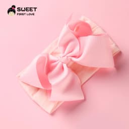 Grosgrain Ribbon Big Bownot Baby Headband For Newborn Girls Soft Nylon Elastic Headband For Kid Headwear Hair Accessories Gifts