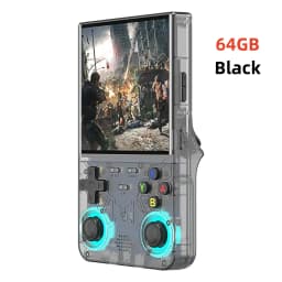 R36 Ultra Pocket Handheld Gaming Hardware, WIFI Supported, 4 Inch IPS Display, Open‑Source Retro Portable Game Device