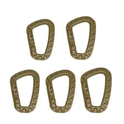 1-10Pcs Military tactical carabiner Clips Accessories D-Ring Buckle Mountaineering Carabiner Backpack Hanging Key Outdoor gadget