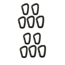 1-10Pcs Military tactical carabiner Clips Accessories D-Ring Buckle Mountaineering Carabiner Backpack Hanging Key Outdoor gadget