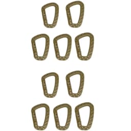 1-10Pcs Military tactical carabiner Clips Accessories D-Ring Buckle Mountaineering Carabiner Backpack Hanging Key Outdoor gadget